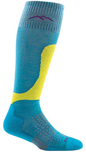Darn Tough Fall Line OTC Padded Light Cushion Sock - Women s Blue Small