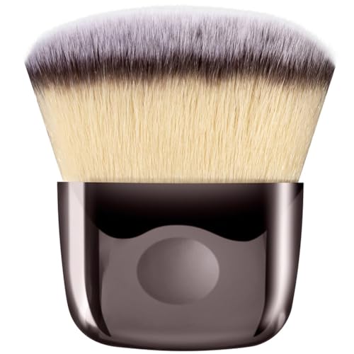 Self Tanner Brush, Body Makeup Brush for Tanning, Wave Foundation Brush Face Leg Bronzer Tan Applicator (Silver brown)