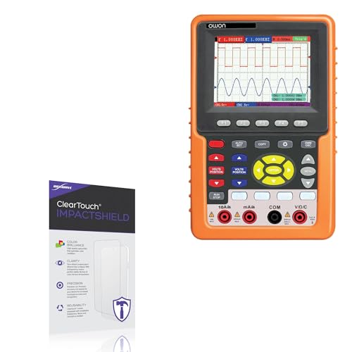 BoxWave Screen Protector Compatible with Owon HDS3102M-N - ClearTouch ImpactShield (2-Pack), Impenetrable Screen Protector Flexible Film