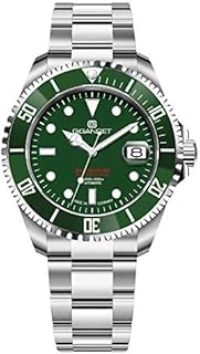 Gigandet Herren-Automatikuhr Sea Ground 300 - Made in Germany - Saphirglas - Swiss Super Luminova - Edelstahl - 300m/30bar wasserdicht - G300-006M