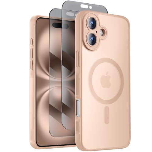 Image of Symcele Designed for iPhone 16 Plus Case, Light Brown