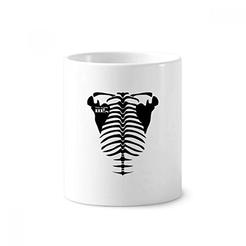 Brosse à dents pen holder squelette en céramique pour un rangement efficace