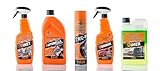 ATAS SPECIALITY 5 in 1 Car Detailing Starter Kit, Includes Concentrated Degreaser, Car Shampoo, Spray Polish, Tire Shine Aerosol, Multi-Surface Interior Cleaner - Made In Italy