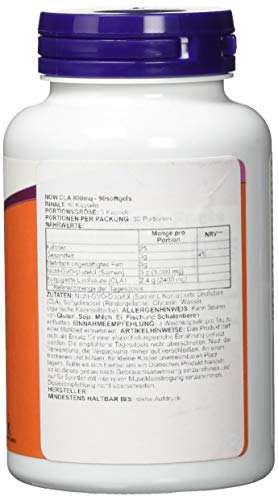Now Foods I CLA 800 mg I Vetzuur uit distelolie I Niet GMO I 90 capsules - Image 4