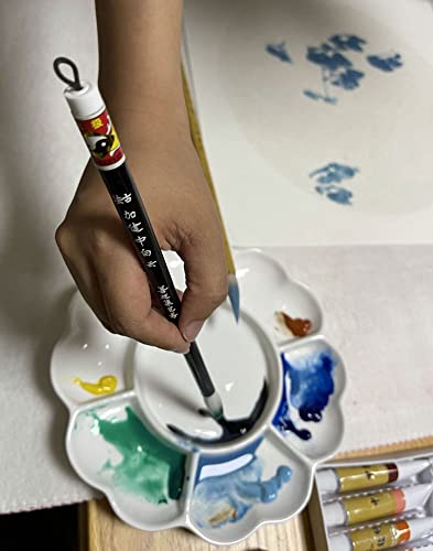 Easyou Hu Brush Chinese Brush For Coloring Painting And Practicing Calligraphy Jjby L+M+S (Jjby 3Pcs/Pack) #TOP4