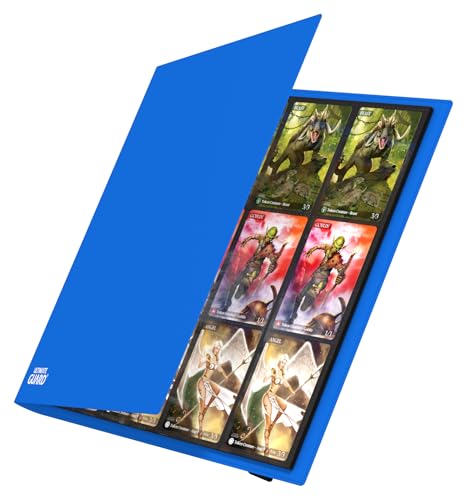Ultimate Guard Flexxfolio | 12 Side-Loading Pocket for Trading Card Storage up to 480 Cards Binder, Sturdy Card Collection Designed for Double-Sleeved Cards, Blue Quadrow Card Album Folder for TCG - image 5