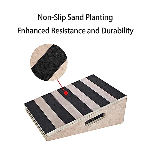 Tabla de estiramiento para tobillos de madera con ajuste miniatura 3