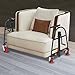 Appliance Hand Truck (Set of 2) with 6 in PP Swivel Casters, Moving Tool 1300lbs Capacity Safe and Easy Lifting, Furniture Handling ToolCarbon Steel Construction with Nylon Straps