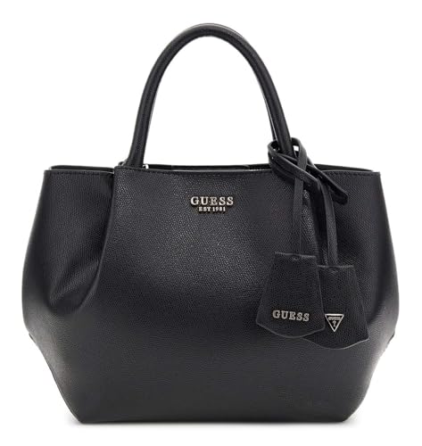 Sac à main GUESS Amorette Girlfriend Satchel noir : l'élégance au quotidien