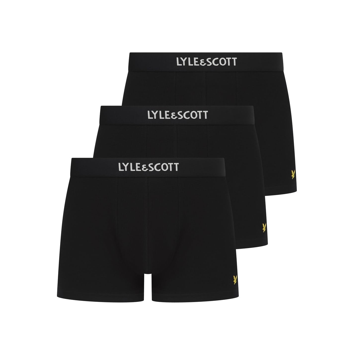 Lyle And Scott Men's Devon Boxers - Black - Large