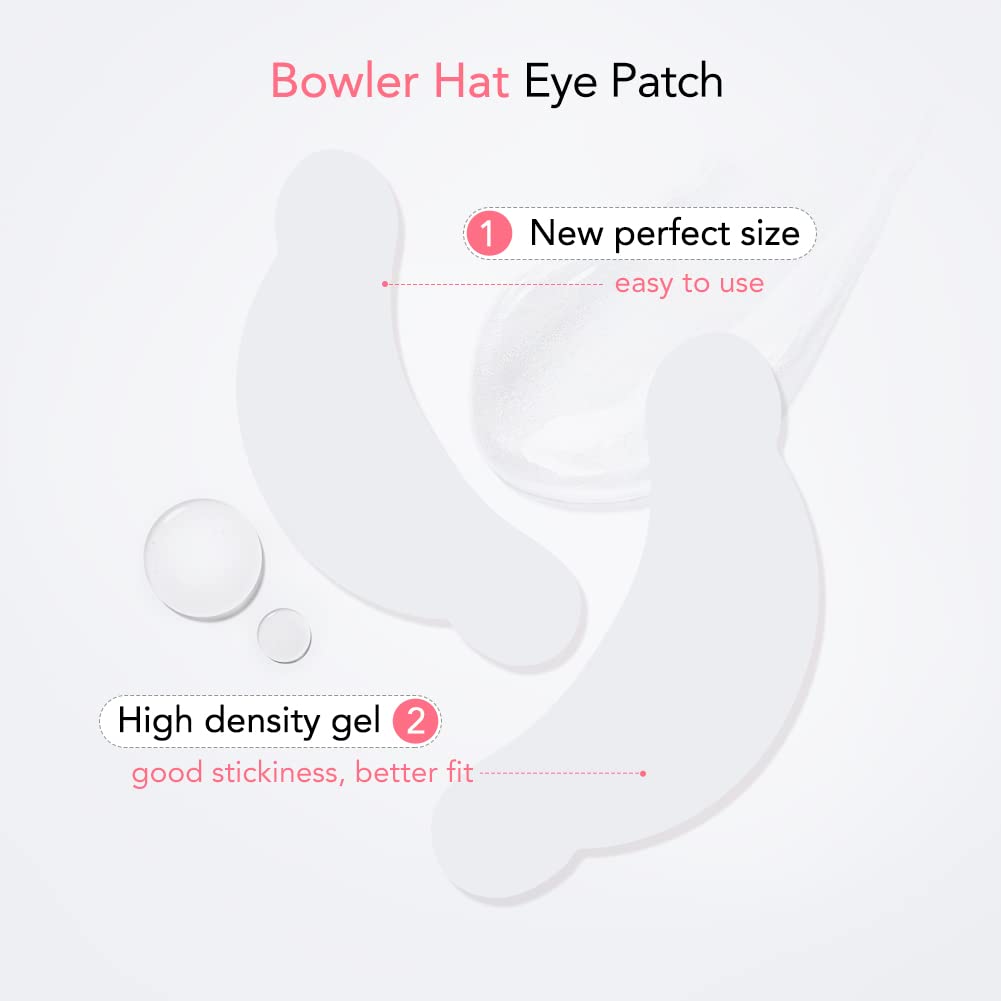Lunamoon 50 works Eye Pads for Eyelash Extension Eyelash Extension Pads Eyelash Pads Eye Gel Pads for Eyelash Extensions Gel Eye Pads for Extension - Image 4