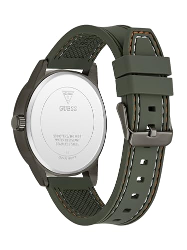 Image of Guess Round 44mm Black Dial Analog Men Watch - GW0964G3