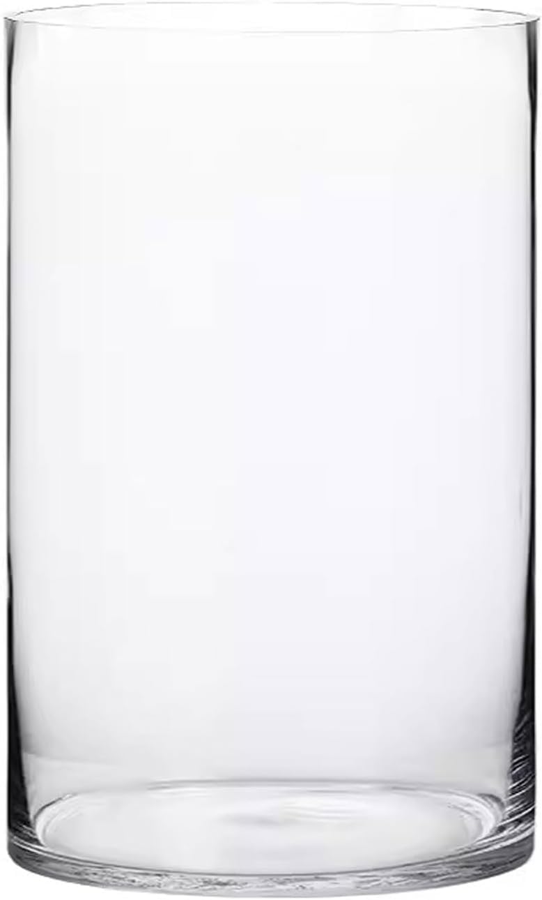 Yonghuhu A Flower Rrangement Vase Glass Transparent Hydroponic Rrangement Ornaments Living Room Bedroom Office,,25X40cm