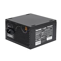 VulTech VPS-A600ER Alimentatore ATX 600W VPS-A600ER Serie Essence con Ventola da 12cm Termoregolata Silenziosa, Cambalggio incluso, Cavi Flat, 1x PCI-E 6+2 Pin