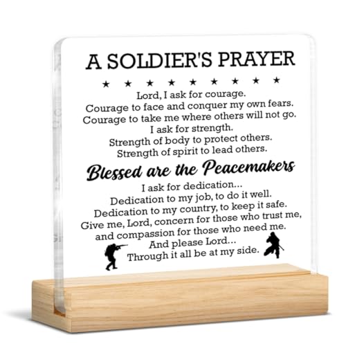 Army Military Gifts for Men, Religious Gift for Army Navy