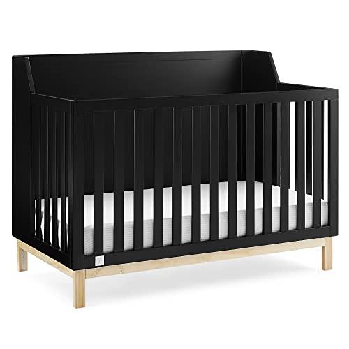 Delta Children Babygap Oxford 6-In-1 Convertible Crib - Greenguard Gold Certified, Ebony/Natural #TOP24
