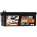Solarbatterie 12V 200Ah EXAKT DCS Wohnmobil Versorgung Boot Solar Batterie ersetzt 180Ah 190Ah