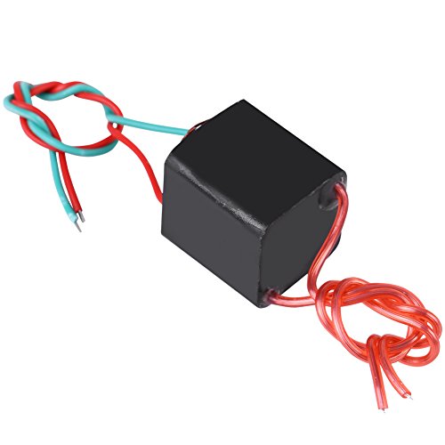 Miniature DC 3.6~6V to 20KV High Voltage Transformer Boost Step-up Inverter, Arc Pulse Generator, Power Module, Black