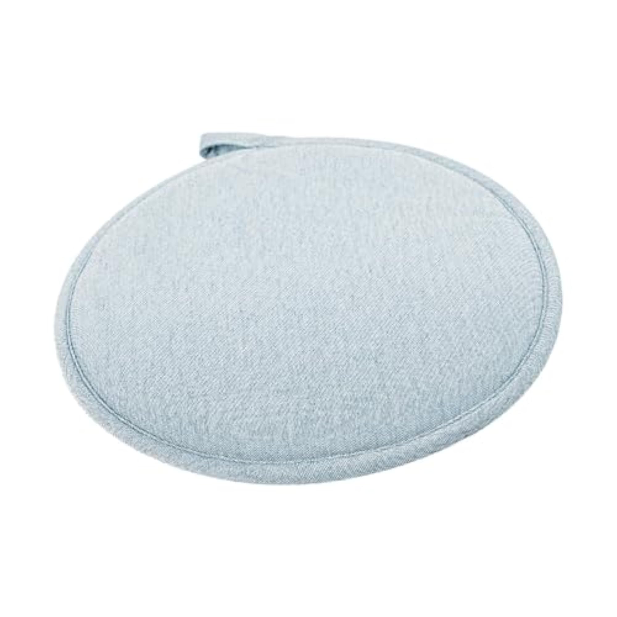 Round Chair Cushion Pad for Dining and Office, Light Blue