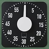 TimeTEX Tafel-Zeitdauer-Uhr Automatik magnetisch. 19x19 cm
