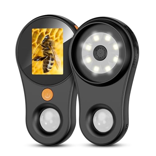 Image of Handheld Digital Microscope, Fixed Focus Portable Microscope, Digital Microscope with 2in Color Screen, 200W Pixel, 500x Magnification Digital Magnifying Glass with 8LED Lights