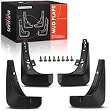 A-Premium Set of 4PCS Mud Flaps Splash Guards Mudguards Mudflaps Compatible with Chevrolet Sonic 2012 2013 2014 2015 2016, Front & Rear Driver and Passenger Side