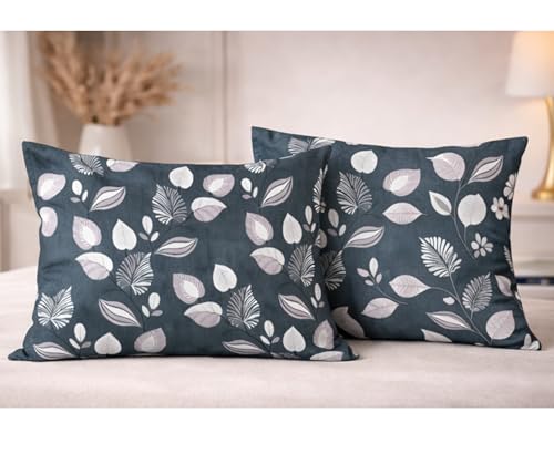 Image of RD TREND Glace Cotton Assorted Pillow Cover Set of 8 (16 Pcs) - Premium 210 TC, Standard Size 18 inchx28 inch | Soft & Breathable Floral Printed Pillowcases for Bedroom & Home | Mix-8