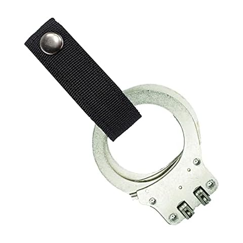 Depring Molle Handcuff Strap Holder Strong Metal Snap Fastener for Duty Belt Tactical Gears Cover