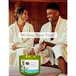 Eucalyptus Spearmint Aromatherapy Candle 3-Wick | Soy Scented Candle for Home 15.8 oz | Stress Relief Candle | Spa Candles Gift for Relaxation, Men & Women | Long Lasting Eucalyptus Candles - Image 3