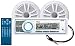 BOSS Audio Systems MCK752WB.6 Receiver Speaker Package, Bluetooth, CD MP3 USB SD AM FM Marine Stereo, Detachable Front Panel, Wireless Remote, 2 6.5 Inch Speakers, Antenna
