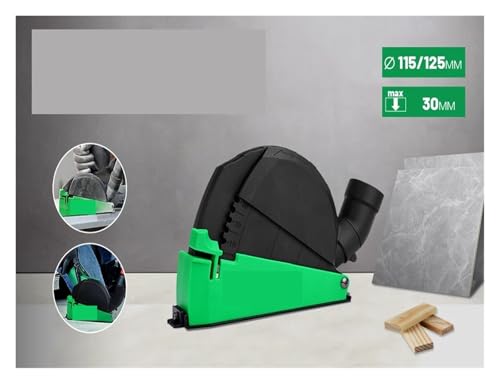 Cubierta para polvo de amoladora angular 115/125 mm para reformas impecables 6