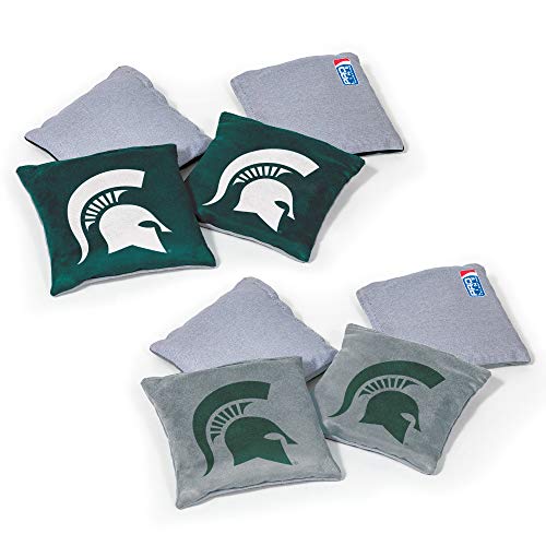 Image of NCAA College Dual Sided Bean Bags by Wild Sports, 8 Count, Premium Toss Bags for Cornhole Set - Great for Tailgates, Outdoors, Backyard