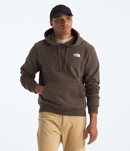 Image of THE NORTH FACE Men's Evolution Box NSE Hoodie | Sweatshirt With 2 Piece Hood, Adjustable Drawcord, Kangaroo Hand Pocket