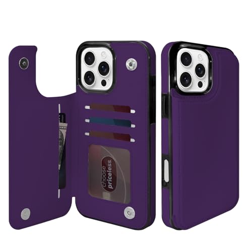 Étui iPhone 16 Pro Max antichoc avec double fermoir magnétique