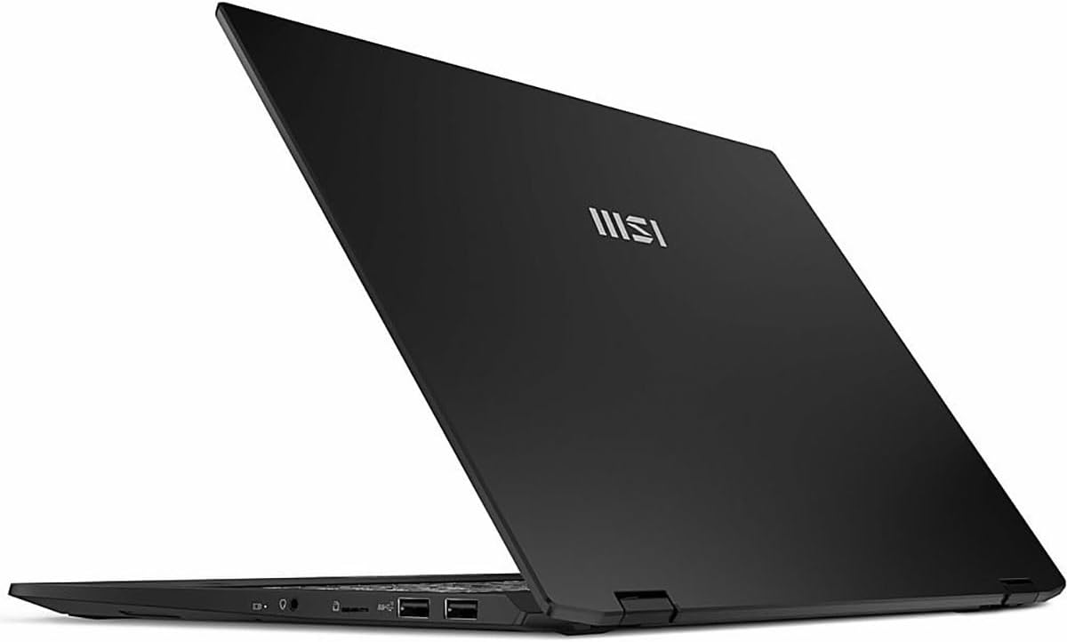 msi Summit E16 AI Evo A1MTG-024US 16" WQXGA 165Hz 2-in-1 Touchscreen Laptop, Intel Core Ultra 7-155H 3.8GHz, 32GB RAM, 1TB SSD, Windows 11 Pro, Ink Black