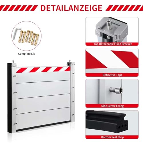 Barrière anti-inondation réutilisable pour stopper les infiltrations - 7