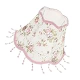 petite lampe de chevet ancienne Abat-jour en forme de cloche – fabriqué avec soin en tissu robuste et en fer, solide et durable, pour une utilisation prolongée. abat-jour vintage pour lampes de table