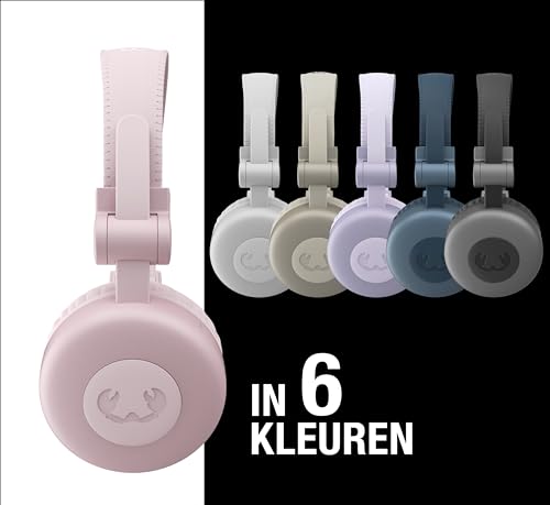 Fresh 'n Rebel Code Core, Bluetooth koptelefoon, on-ear, draadloos, 30 uur speeltijd, met microfoon en spraakassistent, volumeregeling en afspelen/pauze-toetsen, opvouwbaar (Smokey Pink) - Afbeelding 8