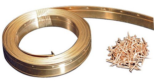 Jourjon Jean 050231 Joint métallique Bronze 6m Largeur 23 mm Marron