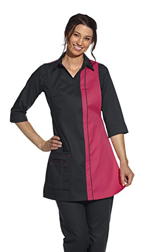 Leiber Überwurfschürze schw-bordeaux 08-2541-1021 gr: III