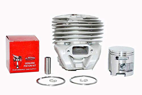 Lil Red Barn Compatible with Husqvarna 575xp, 575, 570 Cylinder & Piston 51mm, Replaces Part # 537254102 Includes Installation Instructions!