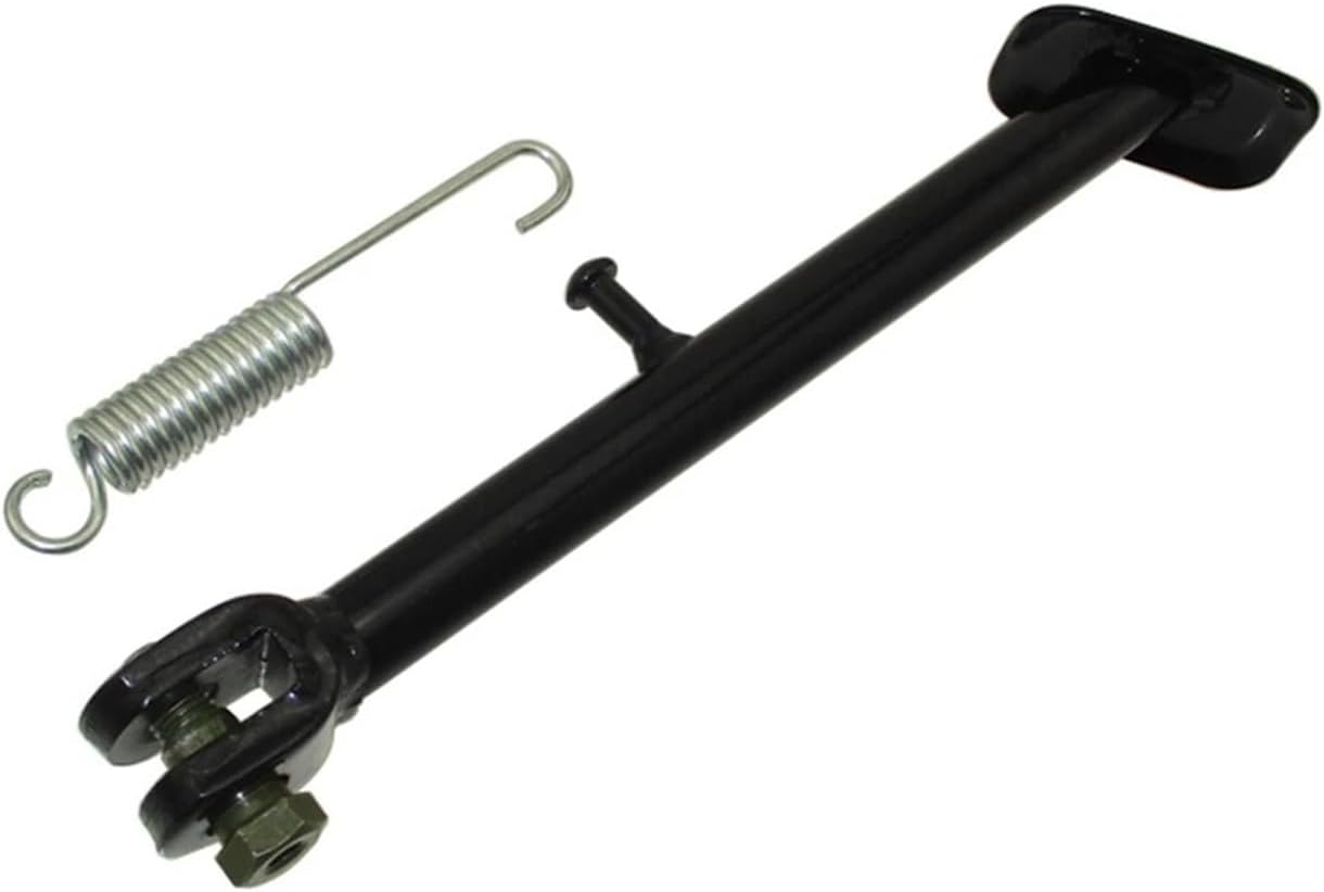Motor Foot Pegs Bracket & Side Stand for Z50 Z50A Z50J Z50R Trail Monkey Bike - 8" & 10" Wheel Compatibility(8 Wheel Side)