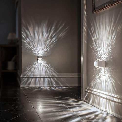 Image of Briignite Night Lights Plug into Wall, Night Light for Bedroom, Dimmable Brightness, LED Dusk to Dawn Sensor Nightlight for Nursery, Bathroom, Home Decor, Gaming Room, Daylight White 5000k, 2 Pack