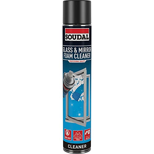 Soudal Glass & Mirror Aerosol Foam Cleaner 750ml