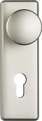 ABUS Langschild-Drückergarnitur Mit Kernziehschutz KLZS714 Alu F1 ABUS Langschild-Drückergarnitur Mit Kernziehschutz KLZS714 Alu F1
