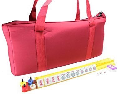 American Mahjong Set in Burgundy Bag , 166 Tiles(mah Jong Mah Jongg Mahjongg)