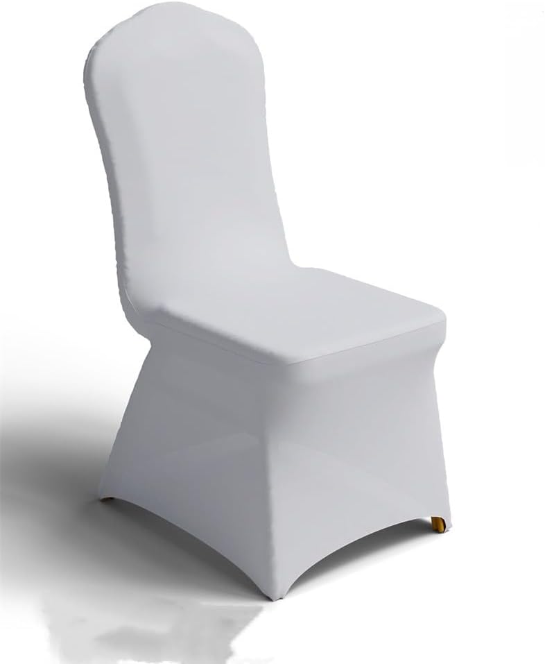 12/30/50Pcs Chair Covers Spandex Stretch Standard Seat Slipcovers Fitted for Wedding Party Banquet and Holidays Celebrat