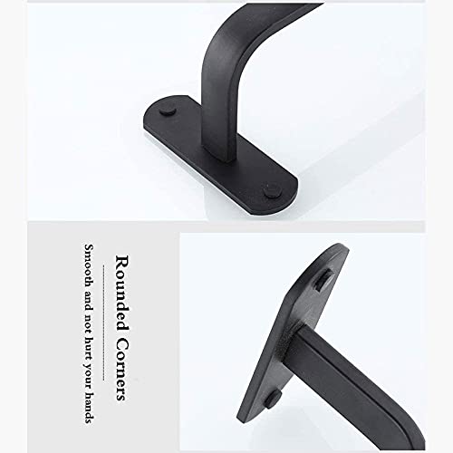 Toallero de pared para baño de aluminio multicapa con separación 4