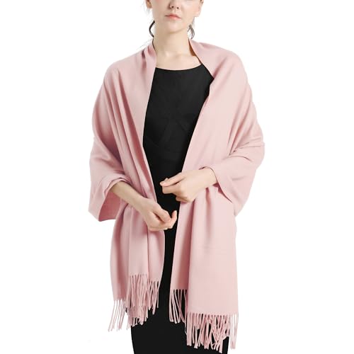 Image of Pashmina Scarf and Shawl - Soft Women Pashminas Wrap for Wedding Evening Party dresses