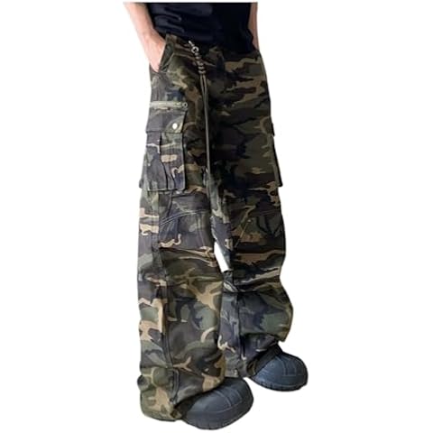 OUMSHBI Camo Cargo Pants for Men Cover